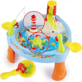 SULULU Juguete de la Pesca, Juguete del baño del bebé Juego de Pesca de la Red magnética Pesca Aprendizaje de la educación Juego Juego diversión al Aire Libre Mejor Regalo para los niños