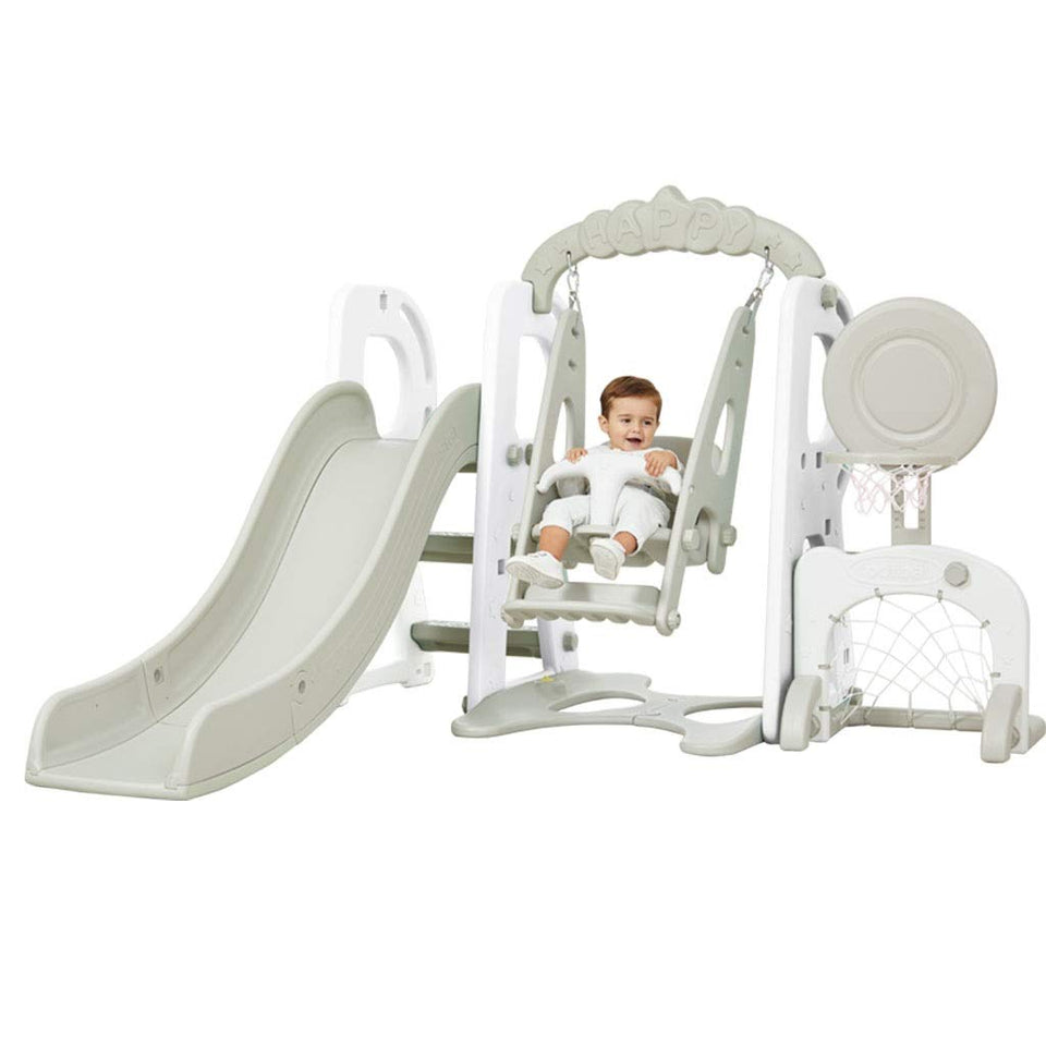 Juguetes y Juegos Juego De Tobogán Combinación De Tobogán para Bebé En Casa Multifunción Columpio De Jardín De Infantes Juguete Grande Tobogán con Combinación De Letras Apto para Bebé De 8 Años