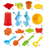 Juego De Juguetes para La Mesa De Playa para NiñOs, Juego De Piscina De Arena Grande Ensamblado Juego para Bebé Dragado con Agua para Jugar InteraccióN para Los NiñOs En Vacaciones
