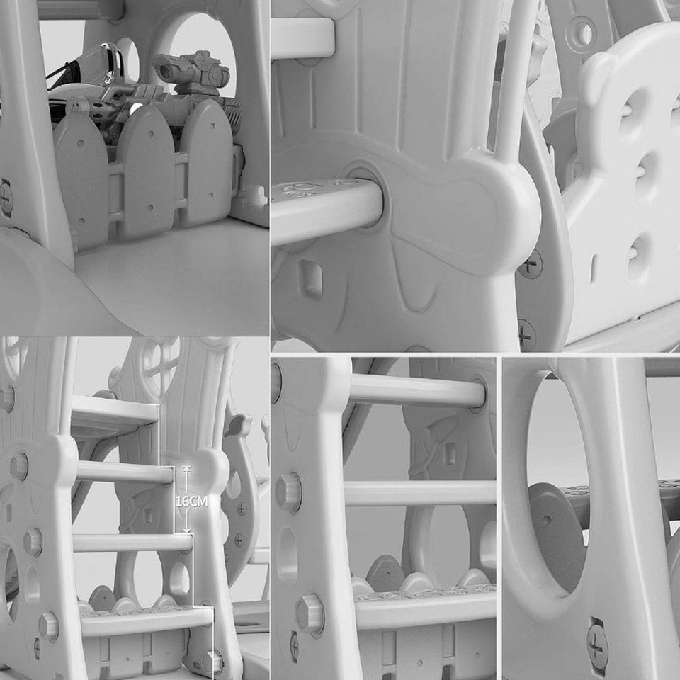 Juguetes y Juegos Combinación De Columpios Deslizantes Guardería Infantil De Interior Tobogán Juegos para Bebés Niños Pequeños Juguete Multifunción Columpio Infantil Multifunción