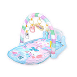 Tivolii Juego para bebés Alfombra para Gatear Recién Nacidos Bebé Actividad de Juego Suave Patada Sentado Sentado Estera Pedal Música de Piano Alfombra Manta Juguetes educativos