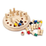 Ivanna & PAU - Memorama de Madera Tipo Montessori