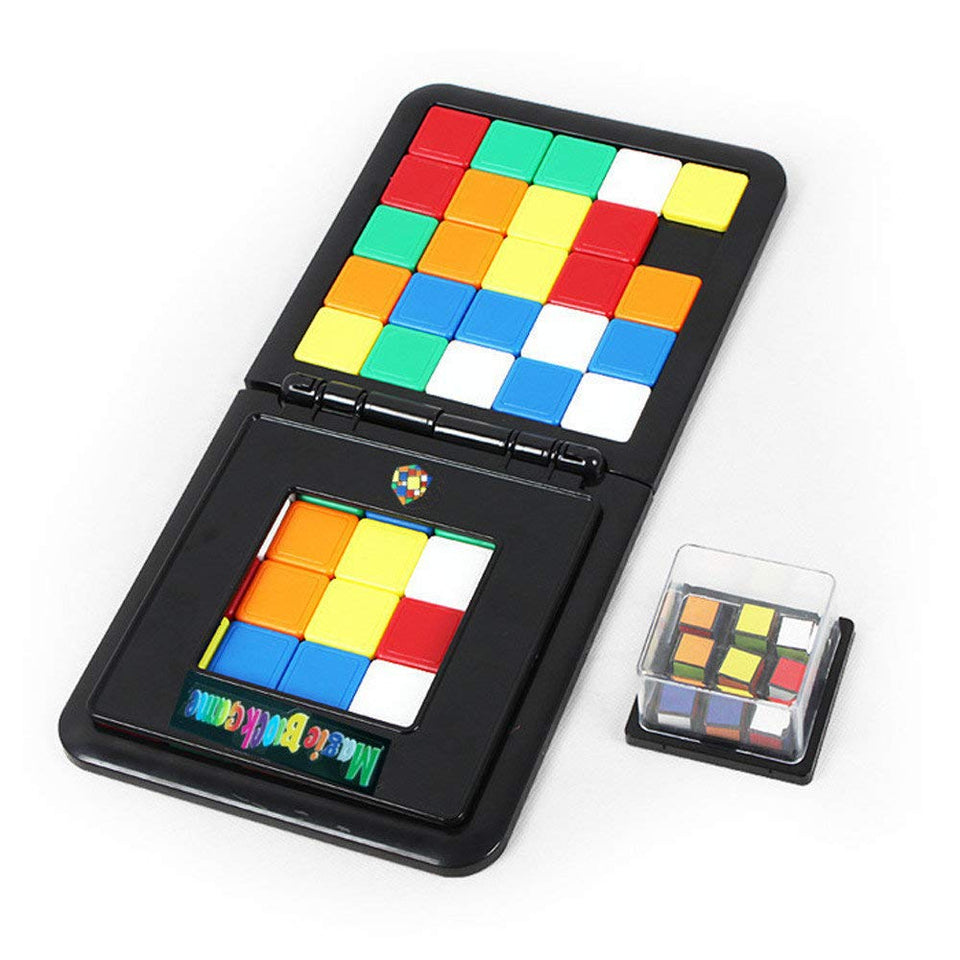 Juego de bloques mágicos 2019 Juego de cerebro para niños y adultos Rubiks cubeta educativo rompecabezas bloques juego de mesa para niños y adultos