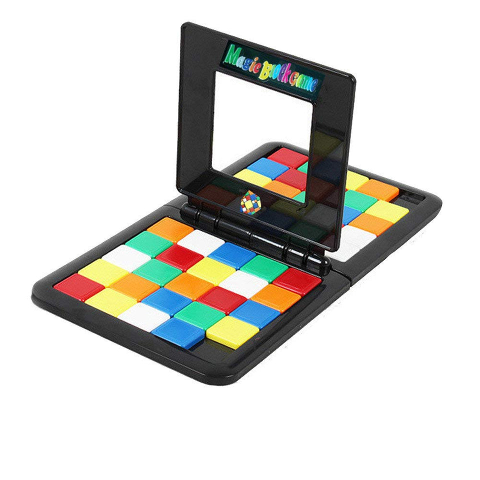 Juego de bloques mágicos 2019 Juego de cerebro para niños y adultos Rubiks cubeta educativo rompecabezas bloques juego de mesa para niños y adultos