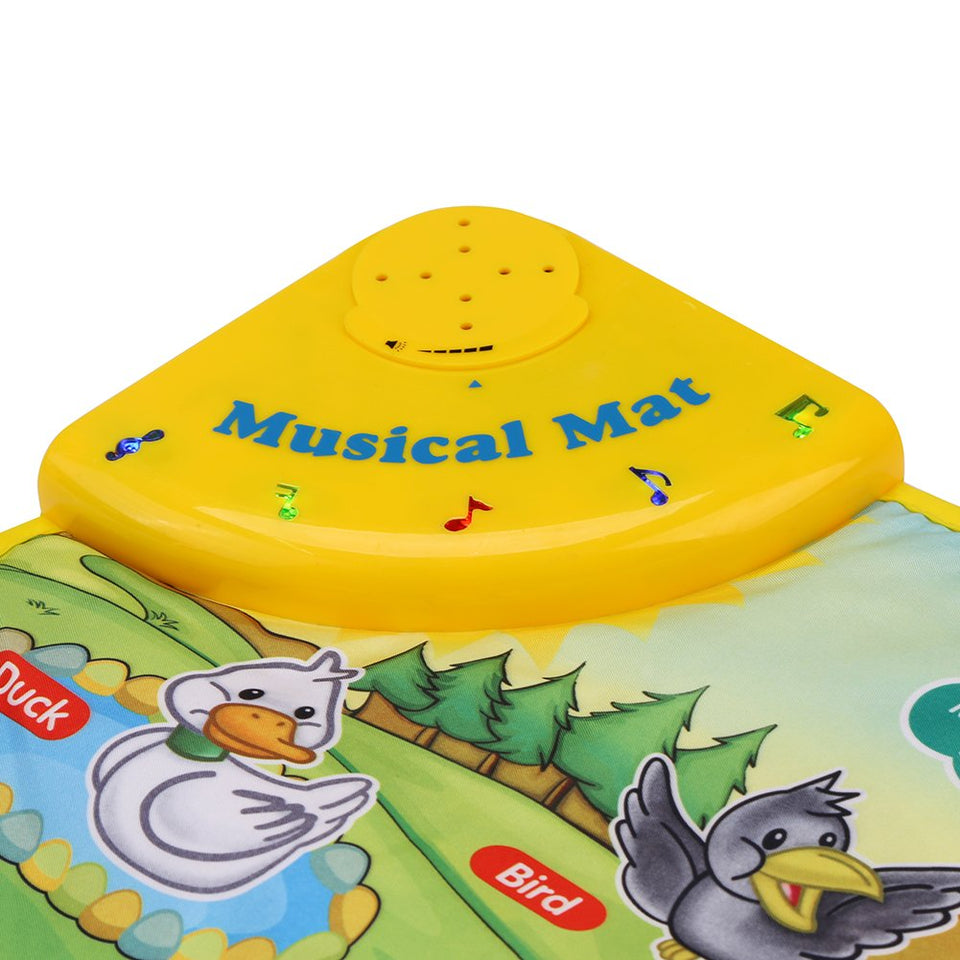 Asixx Alfombra Musical para Bebé, Alfombra de Piano, Juego de Alfombrilla, de Plástico Y Tela, Cinco Modos, Regalo para Bebé Y Los Niños