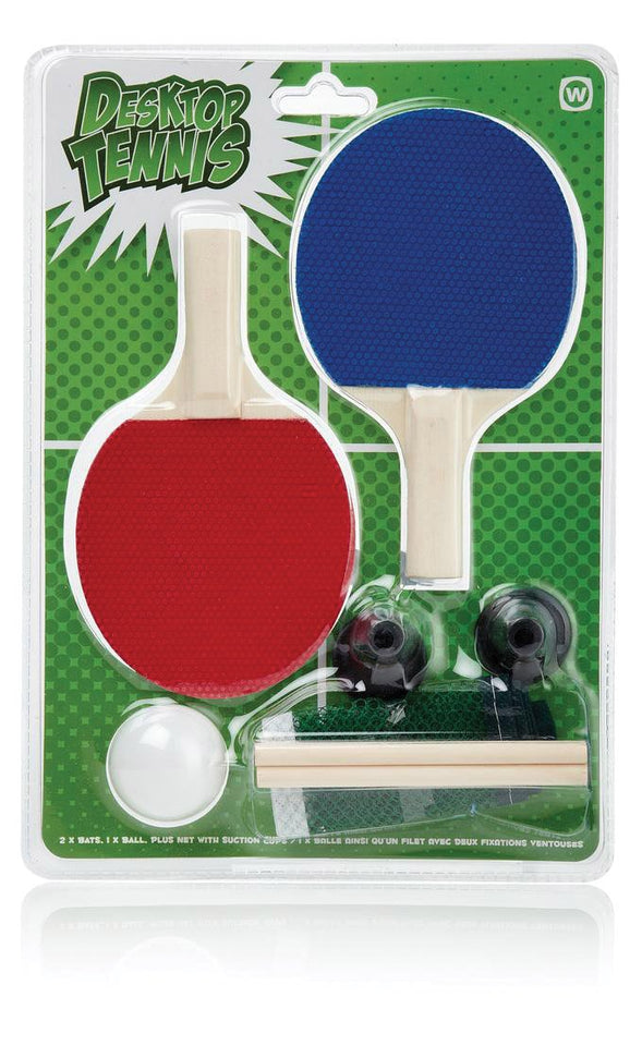 NPW computadora/set de tenis de mesa de ping pong, color rojo/azul, Ping Pong, Rojo/Azul, 1
