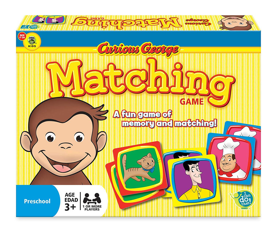 Wonder Forge Curious George Matching Game
