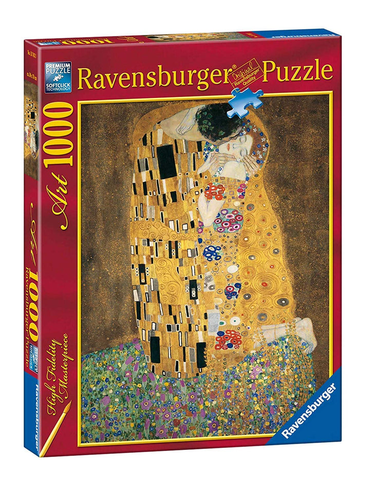 Ravensburger, Rompecabezas Klimt: el Beso, 1000 Piezas