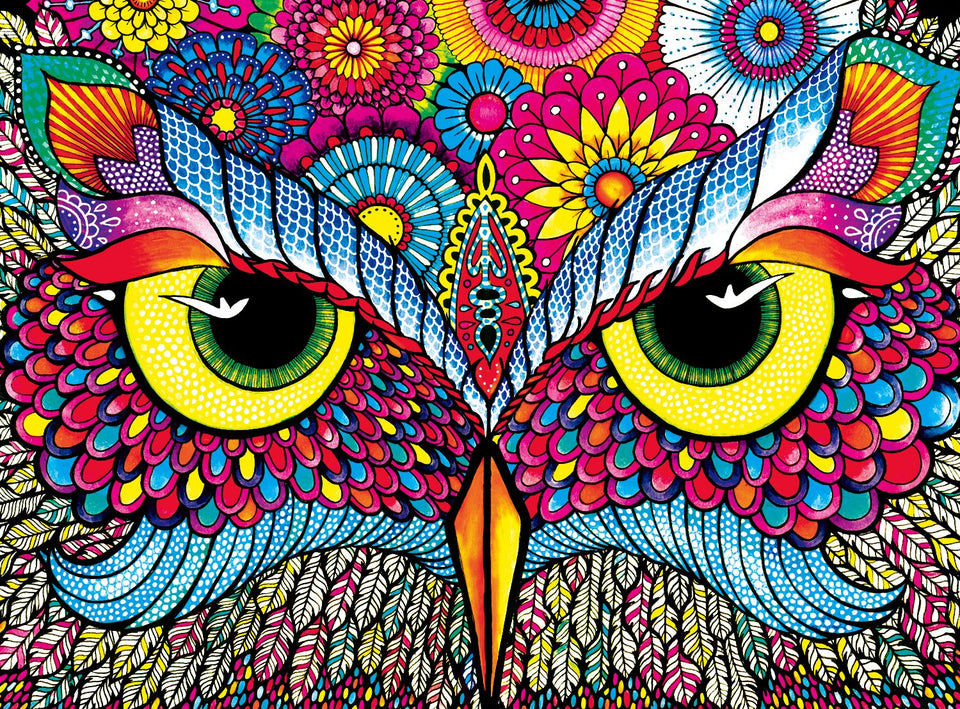 Buffalo Games, Rompecabezas Owl Eyes, 1000 Piezas